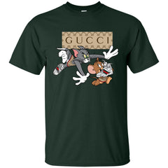 Gucci Tom And Jerry Cartoon T-shirt Men Cotton T-Shirt Men Cotton T-Shirt - parenttees