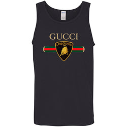 Gucci Lamborghini T-shirt Men Cotton Tank