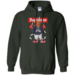 Supreme Bear Hot Trending T-shirt Pullover Hoodie Sweatshirt Pullover Hoodie Sweatshirt - parenttees