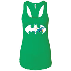 We Are The Miami Dolphins Batman Nfl Mashup Women Tank Top Women Tank Top - parenttees