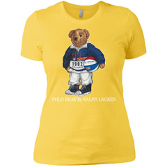 Ralph Lauren Polo Bear T-shirt Women Cotton T-Shirt Women Cotton T-Shirt - parenttees