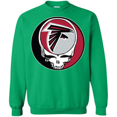 Atlanta Falcons Grateful Dead Steal Your Face Football Nfl Shirts Crewneck Pullover Sweatshirt Crewneck Pullover Sweatshirt - parenttees