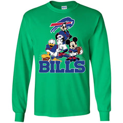 Mickey Mouse Buffalo Bills American Football Nfl Sports Shirt Men Long Sleeve Shirt Men Long Sleeve Shirt - parenttees