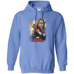 Marvel Captain Marvel Powers Portrait Pullover Hoodie Sweatshirt Pullover Hoodie Sweatshirt - parenttees