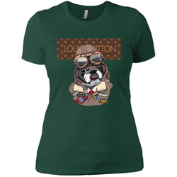 Louis Vuitton T-shirt Style Dogs T-shirt Women Cotton T-Shirt