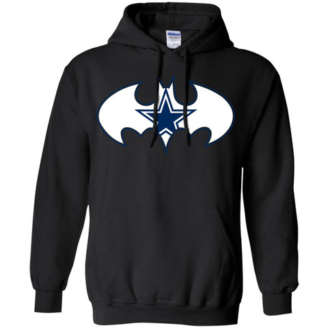 We Are The Dallas Cowboys Batman Nfl Mashup Pullover Hoodie Sweatshirt Black / S Pullover Hoodie Sweatshirt - parenttees