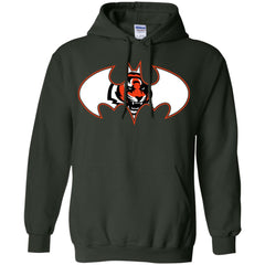 We Are The Cincinnati Bengals Batman Nfl Mashup Pullover Hoodie Sweatshirt Pullover Hoodie Sweatshirt - parenttees