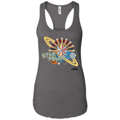 Captain Marvel Star Power Retro Style Women Tank Top Women Tank Top - parenttees