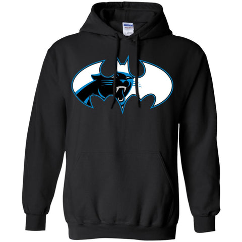 We Are The Carolina Panthers Batman Nfl Mashup Pullover Hoodie Sweatshirt Black / S Pullover Hoodie Sweatshirt - parenttees