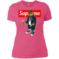 Supreme Bear Guns T-shirt Women Cotton T-Shirt Women Cotton T-Shirt - parenttees