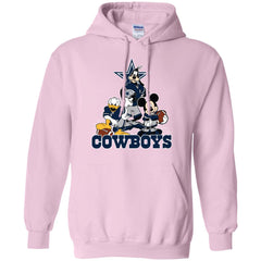 Mickey Mouse Dallas Cowboys American Football Nfl Sports Shirt Pullover Hoodie Sweatshirt Pullover Hoodie Sweatshirt - parenttees