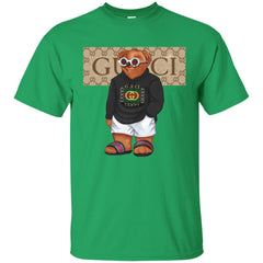 Best Gucci Bear Style Fashion T-shirt Men Cotton T-Shirt Men Cotton T-Shirt - parenttees