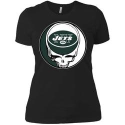 New York Jets Grateful Dead Steal Your Face Football Nfl Shirts Women Cotton T-Shirt