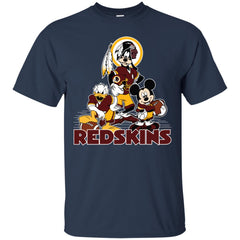 Mickey Mouse Washington Redskins American Football Nfl Sports Shirt Men Cotton T-Shirt Men Cotton T-Shirt - parenttees