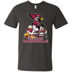 Mickey Mouse Arizona Cardinals American Football Nfl Sports Shirt Men V-Neck T-Shirt Men V-Neck T-Shirt - parenttees