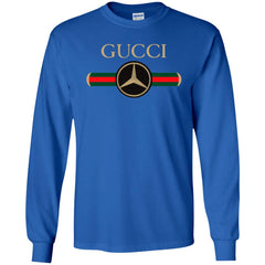 Gucci Mercedes T-shirt Men Long Sleeve Shirt Men Long Sleeve Shirt - parenttees