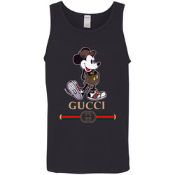 Gucci Mickey Kitty Beauty T-shirt Men Cotton Tank