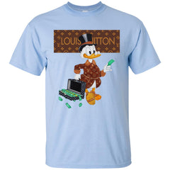 Louis Vuitton Donald Duck T-shirt Men Cotton T-Shirt Men Cotton T-Shirt - parenttees