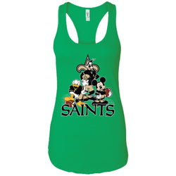 Mickey Mouse New Orleans Saints American Football Nfl Sports Shirt Women Tank Top