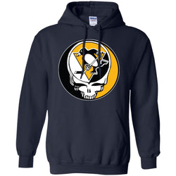 Pittsburgh Penguins Grateful Dead Steal Your Face Hockey Nhl Shirts Pullover Hoodie Sweatshirt