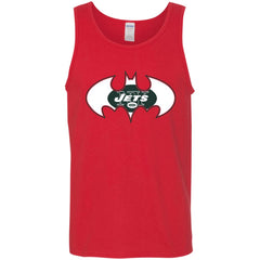 We Are The New York Jets Batman Nfl Mashup Men Cotton Tank Men Cotton Tank - parenttees