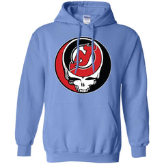 New Jersey Devils Grateful Dead Steal Your Face Hockey Nhl Shirts Pullover Hoodie Sweatshirt Pullover Hoodie Sweatshirt - parenttees