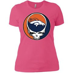 Denver Broncos Grateful Dead Steal Your Face Football Nfl Shirts Women Cotton T-Shirt Women Cotton T-Shirt - parenttees