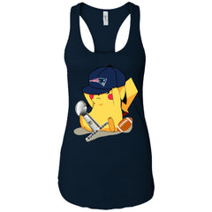 Nfl - New England Patriots Pikachu Super Bowl 2019 Football Women Tank Top Women Tank Top - parenttees