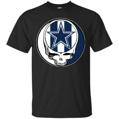 Dallas Cowboys Grateful Dead Steal Your Face Football Nfl Shirts Men Cotton T-Shirt Men Cotton T-Shirt - parenttees