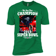 Nfl – Los Angeles Rams We Are The Champion 2019 Super Bowl Football Men Short Sleeve T-Shirt Men Short Sleeve T-Shirt - parenttees