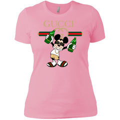 Gucci Mickey Mouse Top Trending T-shirt Women Cotton T-Shirt Women Cotton T-Shirt - parenttees