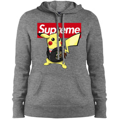 Supreme Pikachu T-shirt Women Hooded Sweatshirt Women Hooded Sweatshirt - parenttees