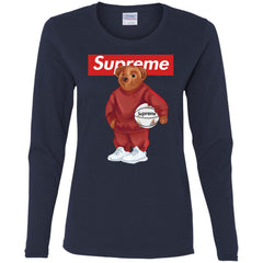 Supreme Bear Sport T-shirt Women Long Sleeve Shirt Women Long Sleeve Shirt - parenttees