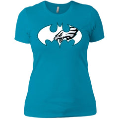 We Are The Philadelphia Eagles Batman Nfl Mashup Women Cotton T-Shirt Women Cotton T-Shirt - parenttees