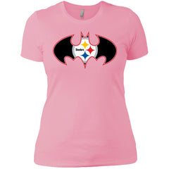 We Are The Pittsburgh Steelers Batman Nfl Mashup Women Cotton T-Shirt Women Cotton T-Shirt - parenttees