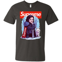 Supreme Game Of Thrones T-shirt Men V-Neck T-Shirt Men V-Neck T-Shirt - parenttees