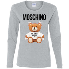 Moschino T-shirt Women Long Sleeve Shirt Women Long Sleeve Shirt - parenttees