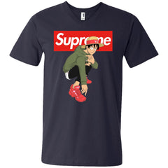 Supreme One Piece Y3 T-shirt Men V-Neck T-Shirt Men V-Neck T-Shirt - parenttees