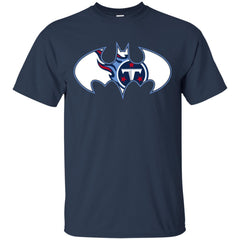 We Are The Tennessee Titans Batman Nfl Mashup Men Cotton T-Shirt Men Cotton T-Shirt - parenttees