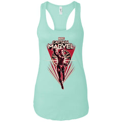 Marvel Captain Marvel Retro Style Flight Women Tank Top Women Tank Top - parenttees