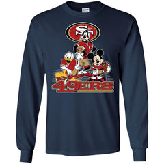 Mickey Mouse San Francisco 49ers American Football Nfl Sports Shirt Men Long Sleeve Shirt Men Long Sleeve Shirt - parenttees