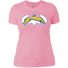 We Are The Los Angeles Chargers Batman Nfl Mashup Women Cotton T-Shirt Women Cotton T-Shirt - parenttees