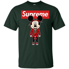 Supreme Mickey Style Fashion T-shirt Men Cotton T-Shirt Men Cotton T-Shirt - parenttees