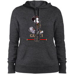 Gucci Mickey Kitty beauty T-shirt Women Hooded Sweatshirt