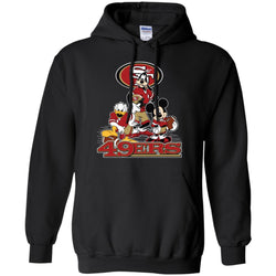 Mickey Mouse San Francisco 49ers American Football Nfl Sports Shirt Pullover Hoodie Sweatshirt