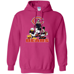 Mickey Mouse Chicago Bears American Football Nfl Sports Shirt Pullover Hoodie Sweatshirt Pullover Hoodie Sweatshirt - parenttees