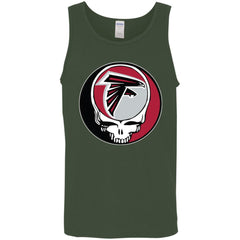 Atlanta Falcons Grateful Dead Steal Your Face Football Nfl Shirts Men Cotton Tank Men Cotton Tank - parenttees