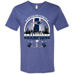 Nfl – New England Patriots 2019 Super Bowl Champions Football Men V-Neck T-Shirt