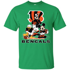 Mickey Mouse Cincinnati Bengals American Football Nfl Sports Shirt Men Cotton T-Shirt Men Cotton T-Shirt - parenttees