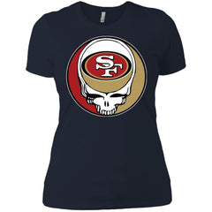 San Francisco 49ers Grateful Dead Steal Your Face Football Nfl Shirts Women Cotton T-Shirt Women Cotton T-Shirt - parenttees